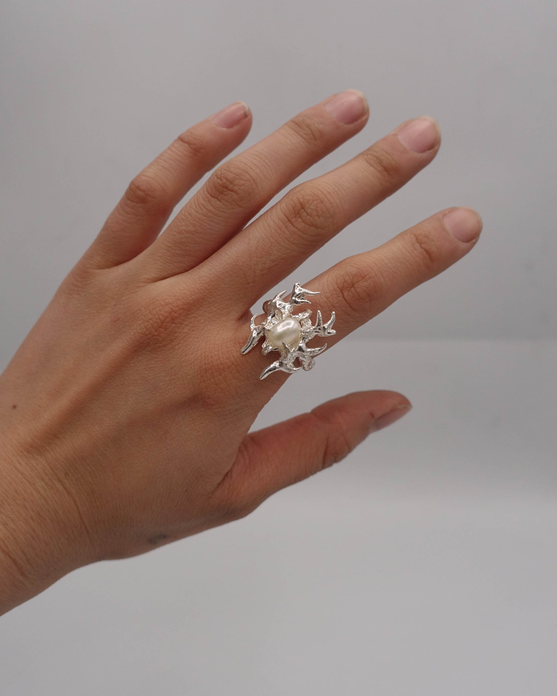 HEAVY EARTH RING (SZ 6.25)