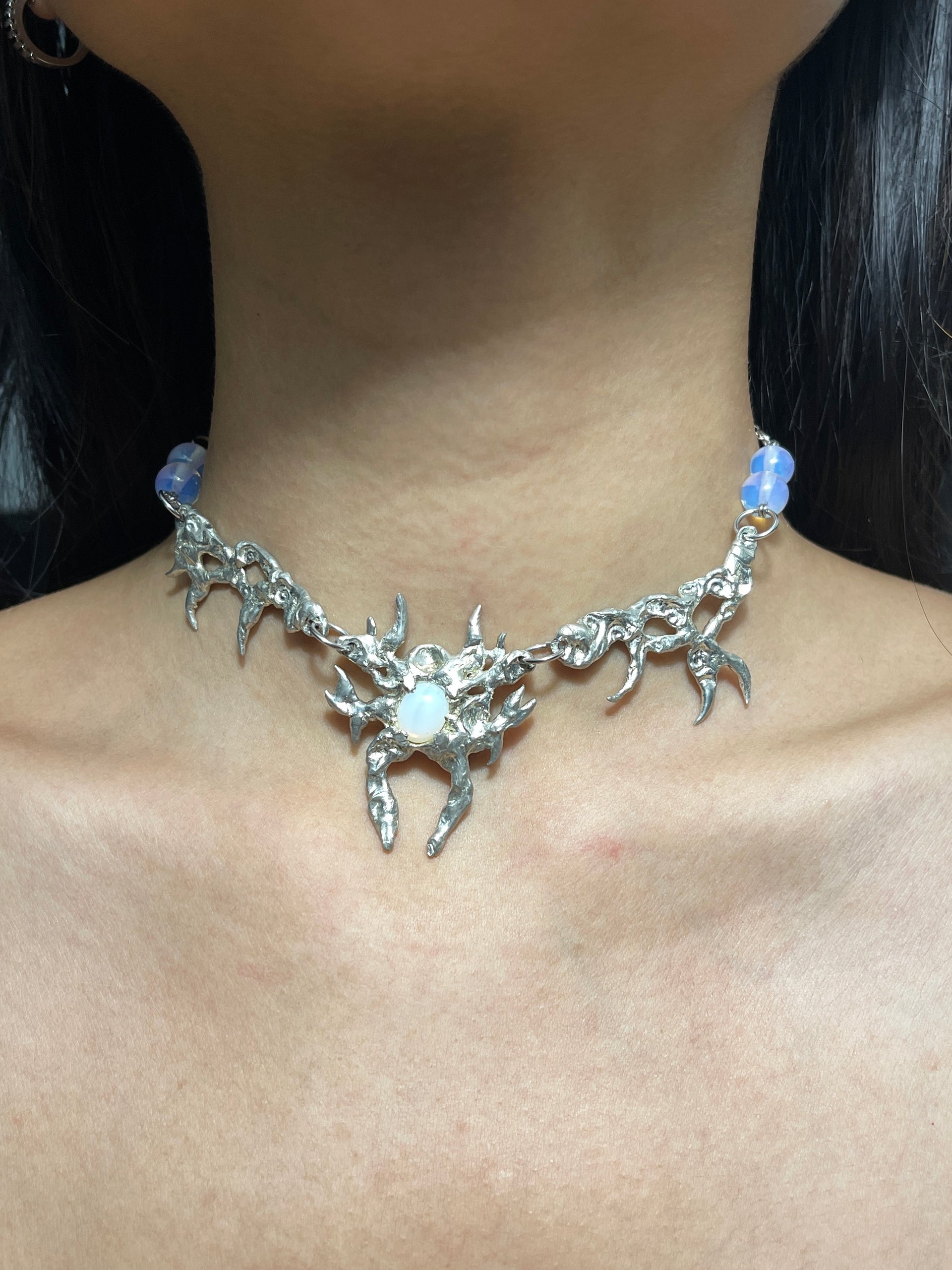 OPALITE BUTTERFLY CHOKER