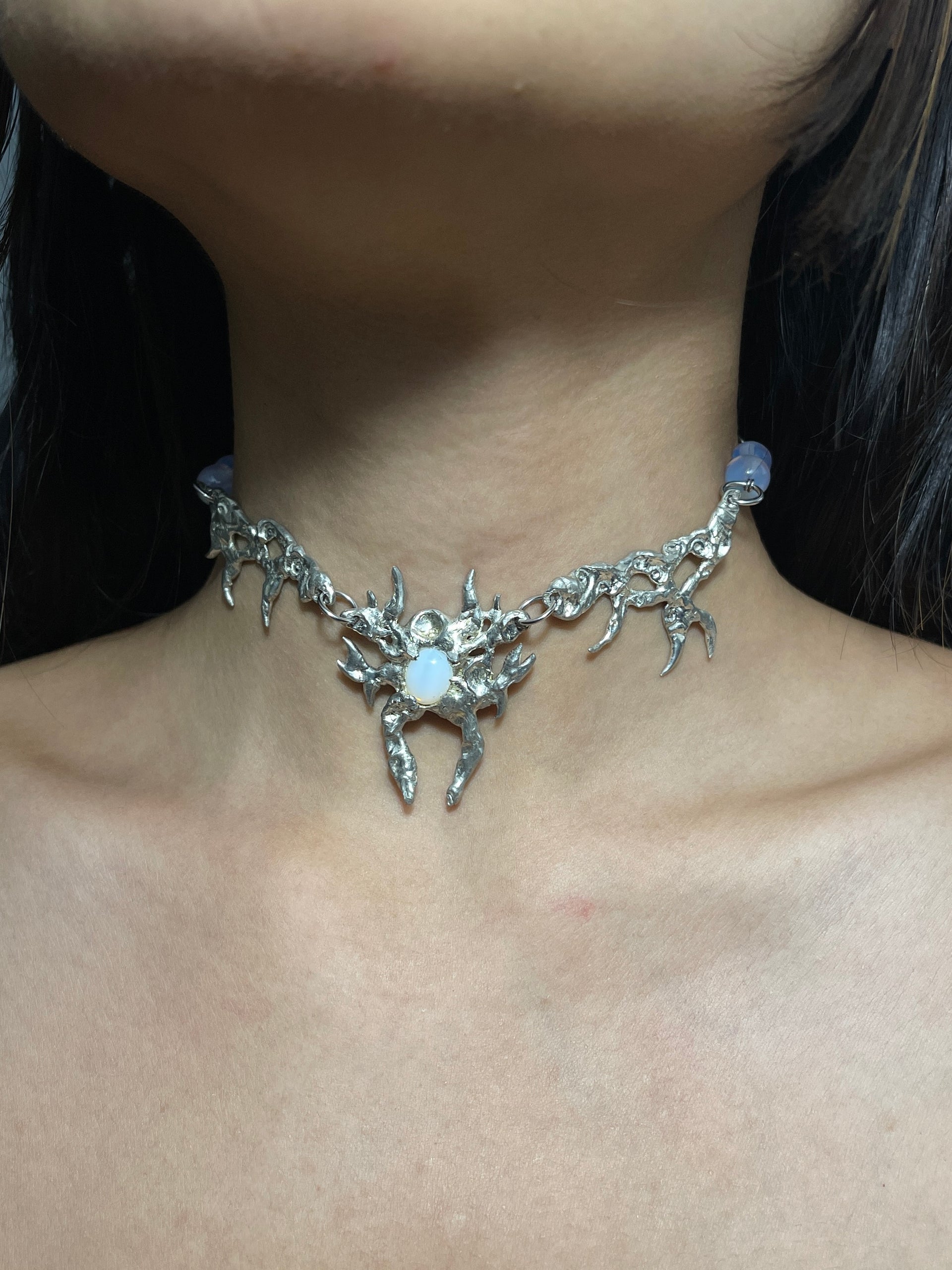 OPALITE BUTTERFLY CHOKER