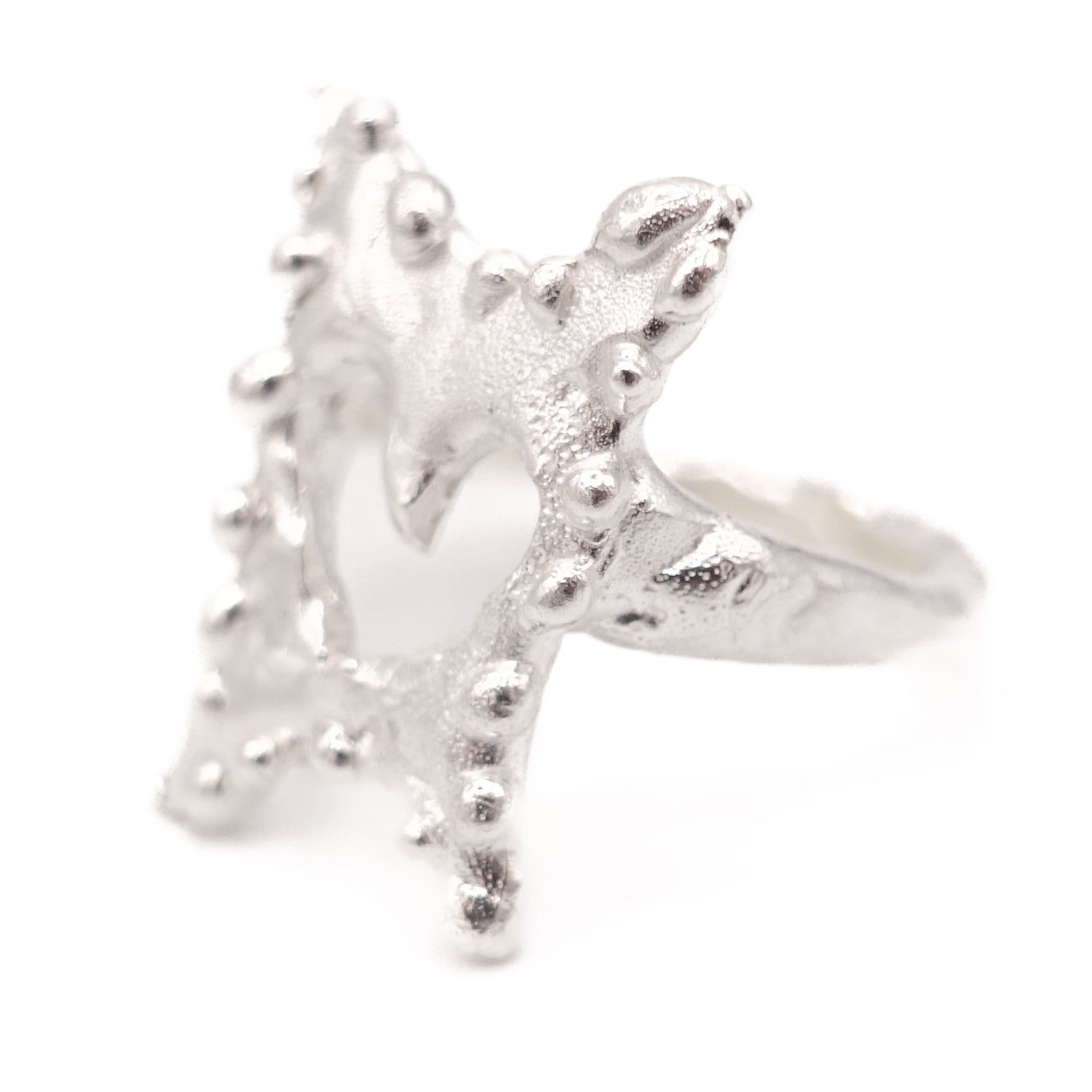 ARMOURED HEART RING