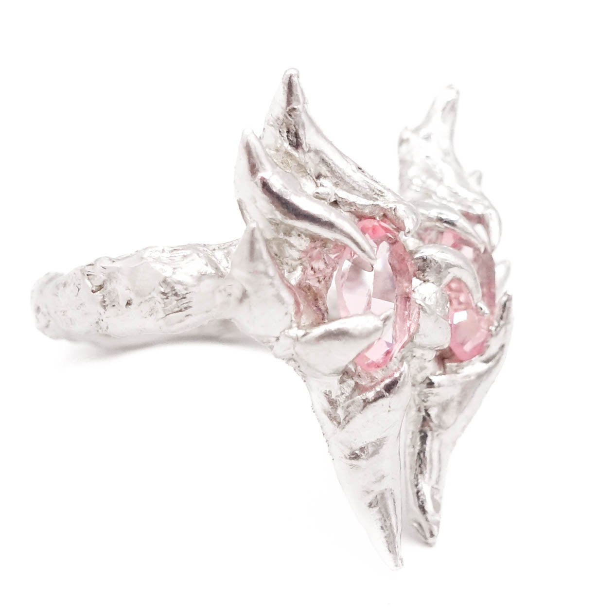 PINK BUTTERFLY RING // SZ 6