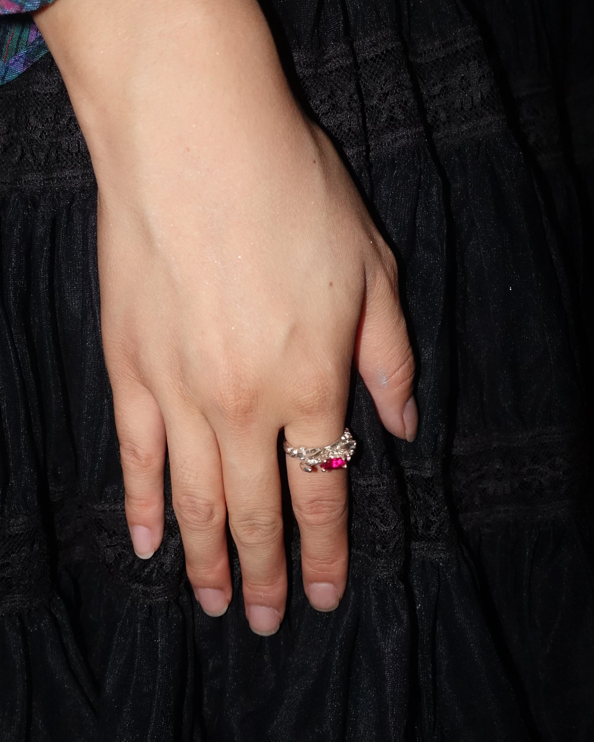 MIRAGE RING PINK