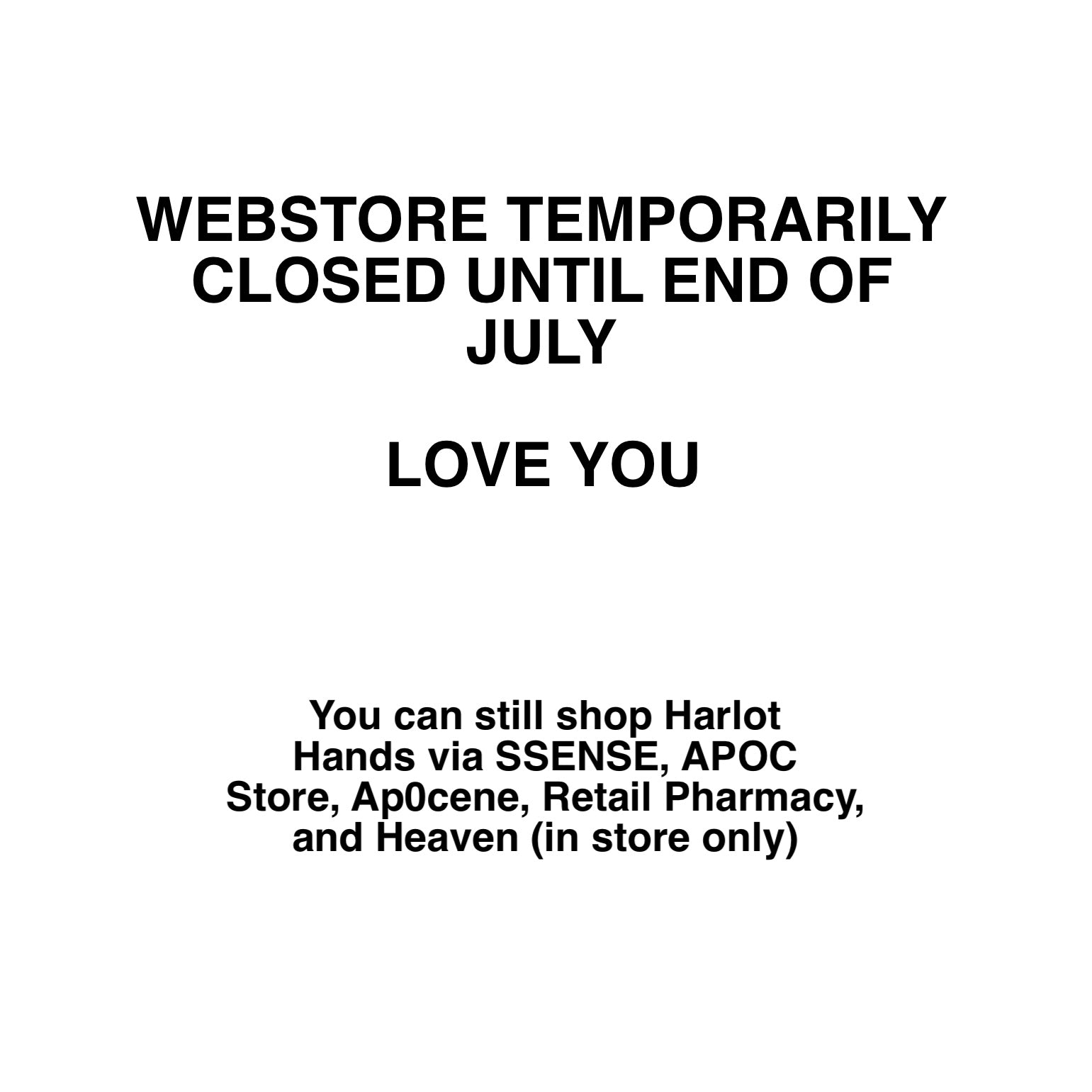 - Harlot Hands